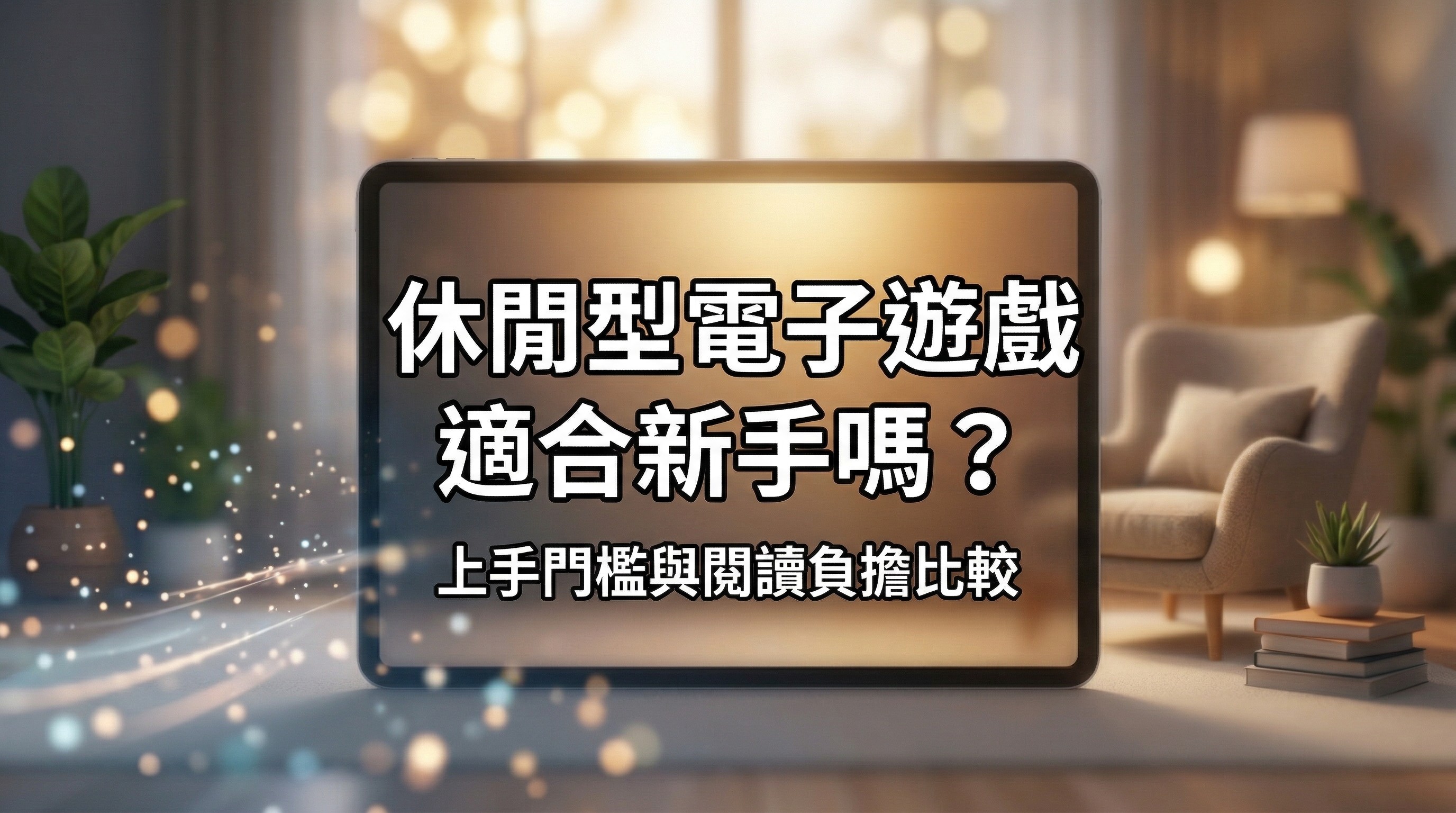 休閒型電子遊戲新手適合度分析:探討休閒遊戲的低上手門檻與低閱讀負擔優勢,解析為何不需死記賠付表也能輕鬆入門