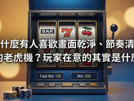 經典老虎機玩家偏好解析:圖解畫面乾淨、節奏清楚的傳統拉霸機介面,探討玩家捨棄華麗特效、更在意直覺獲利體驗的核心原因
